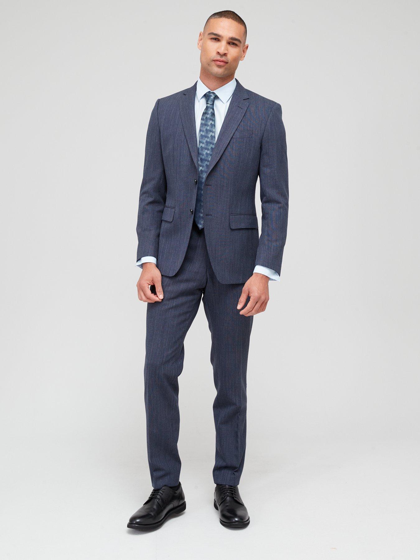 Mens slim fit 2025 suits clearance