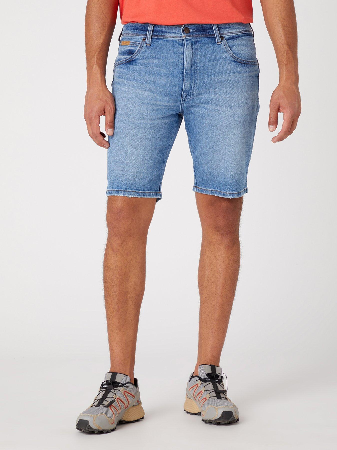 Wrangler Texas Regular Fit Denim Shorts - Blue | littlewoods.com