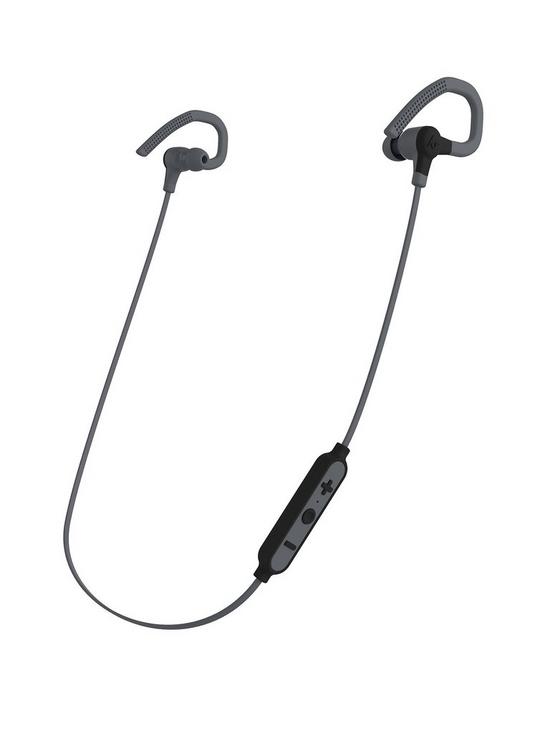 front image of kitsound-race-15-sport-wireless-earphones-black