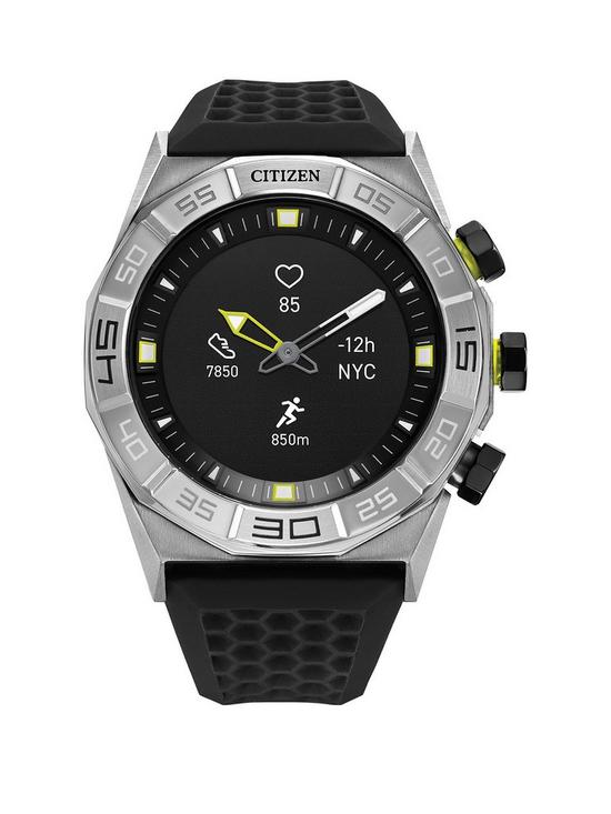 front image of citizen-gents-cz-smart-hybrid-smartwatch