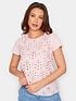  image of long-tall-sally-tall-pink-broderie-panel-tee