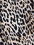  image of ri-plus-plus-shirred-waist-leopard-culotte-light-beige