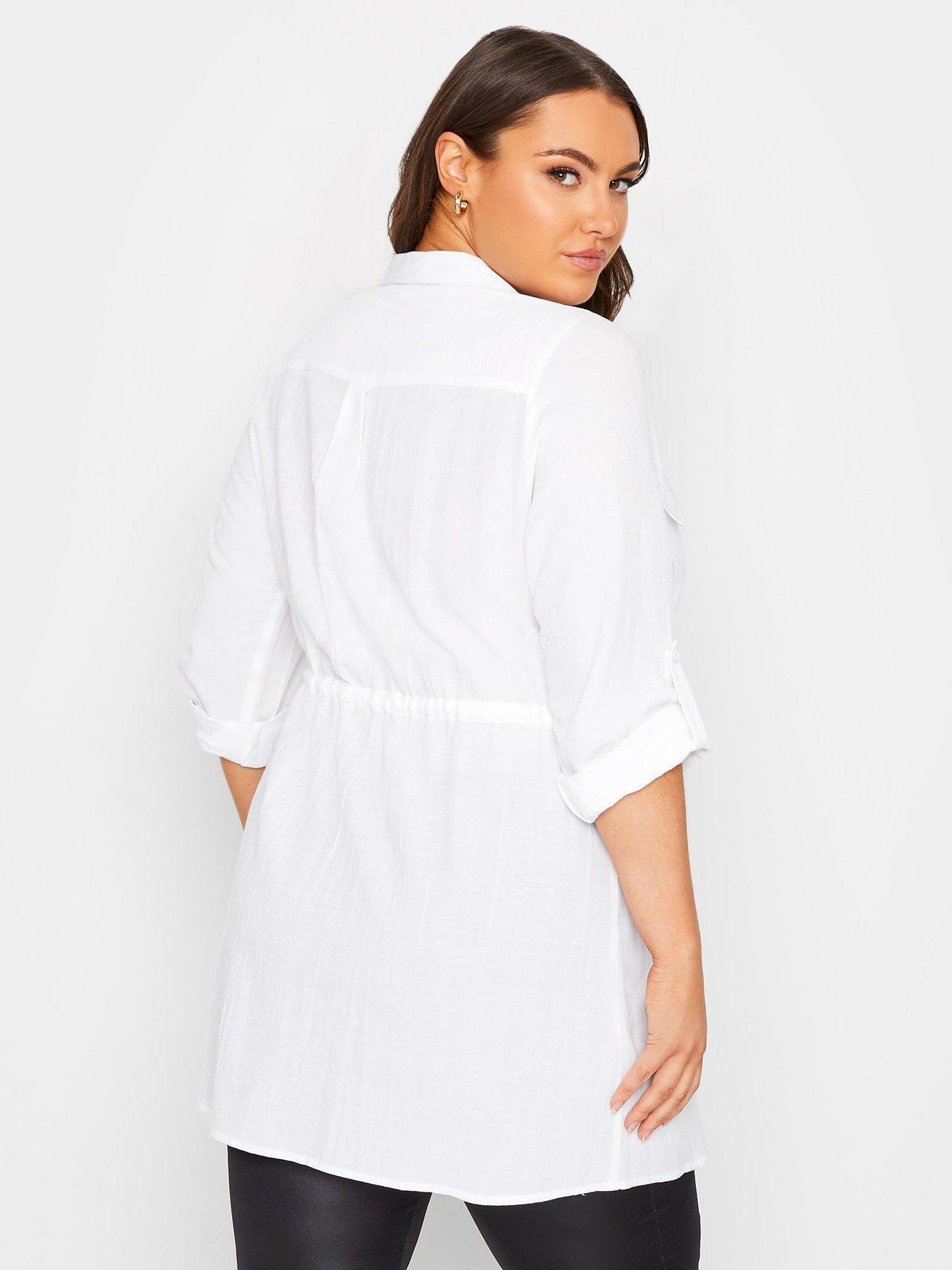  image of yours-linen-utility-tunic--nbspwhite