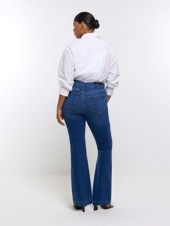 stillFront image of ri-plus-plus-tummy-hold-flare-jeans-mid-wash