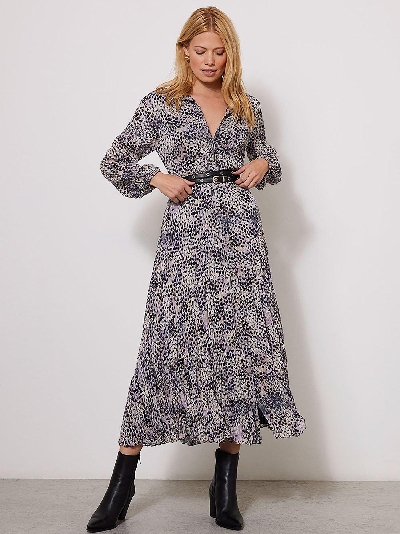 Mint Velvet Willa Heart Print Maxi Dress