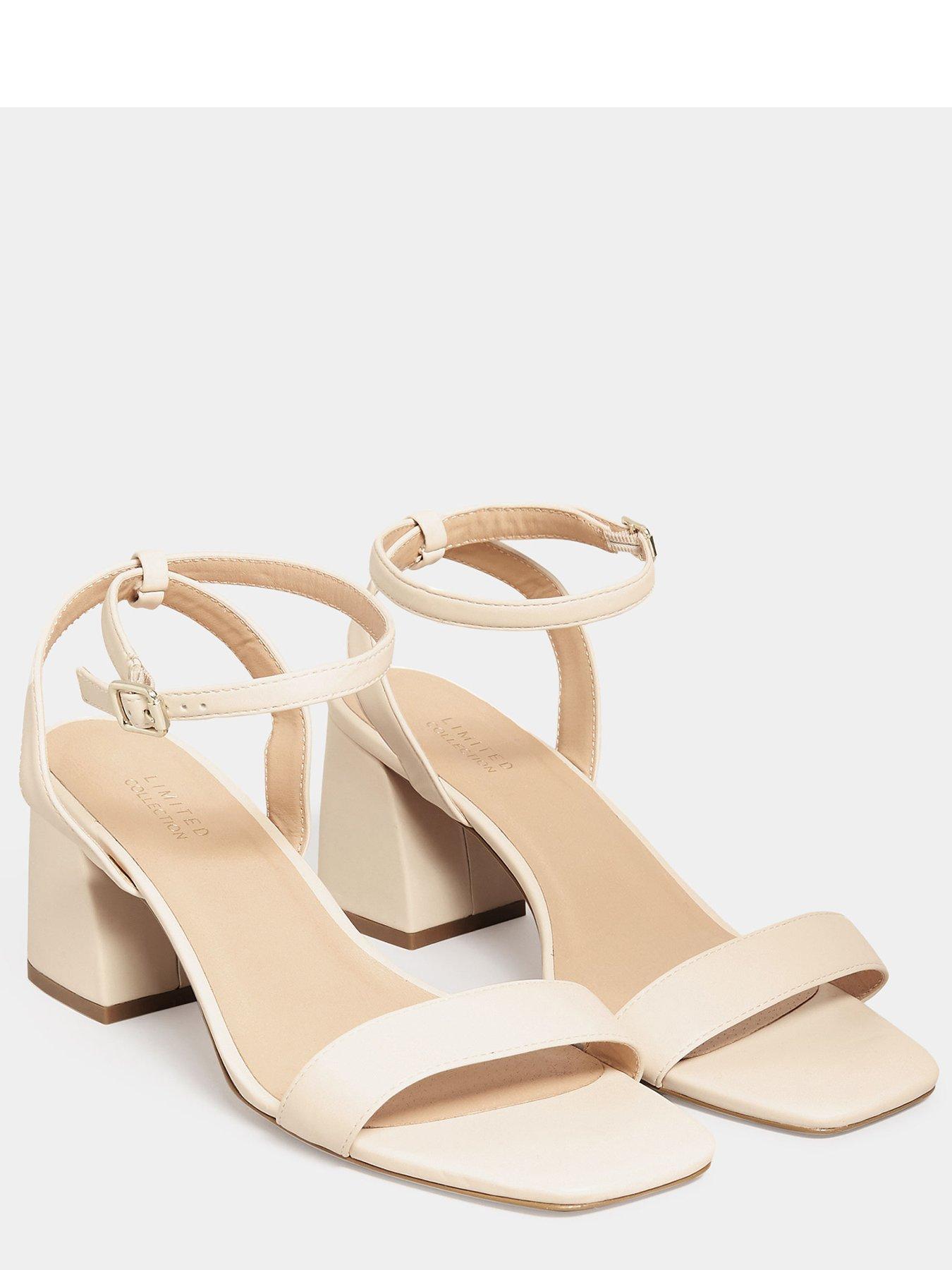 Nude block shop mid heel