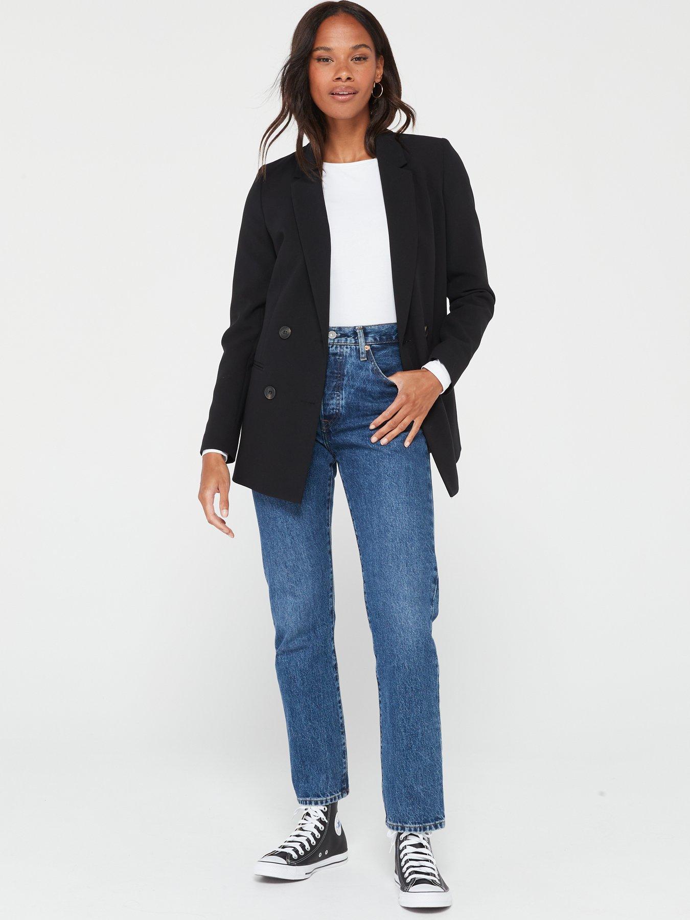  image of v-by-very-2-pack-long-sleeve-stretch-crew-neck-multi