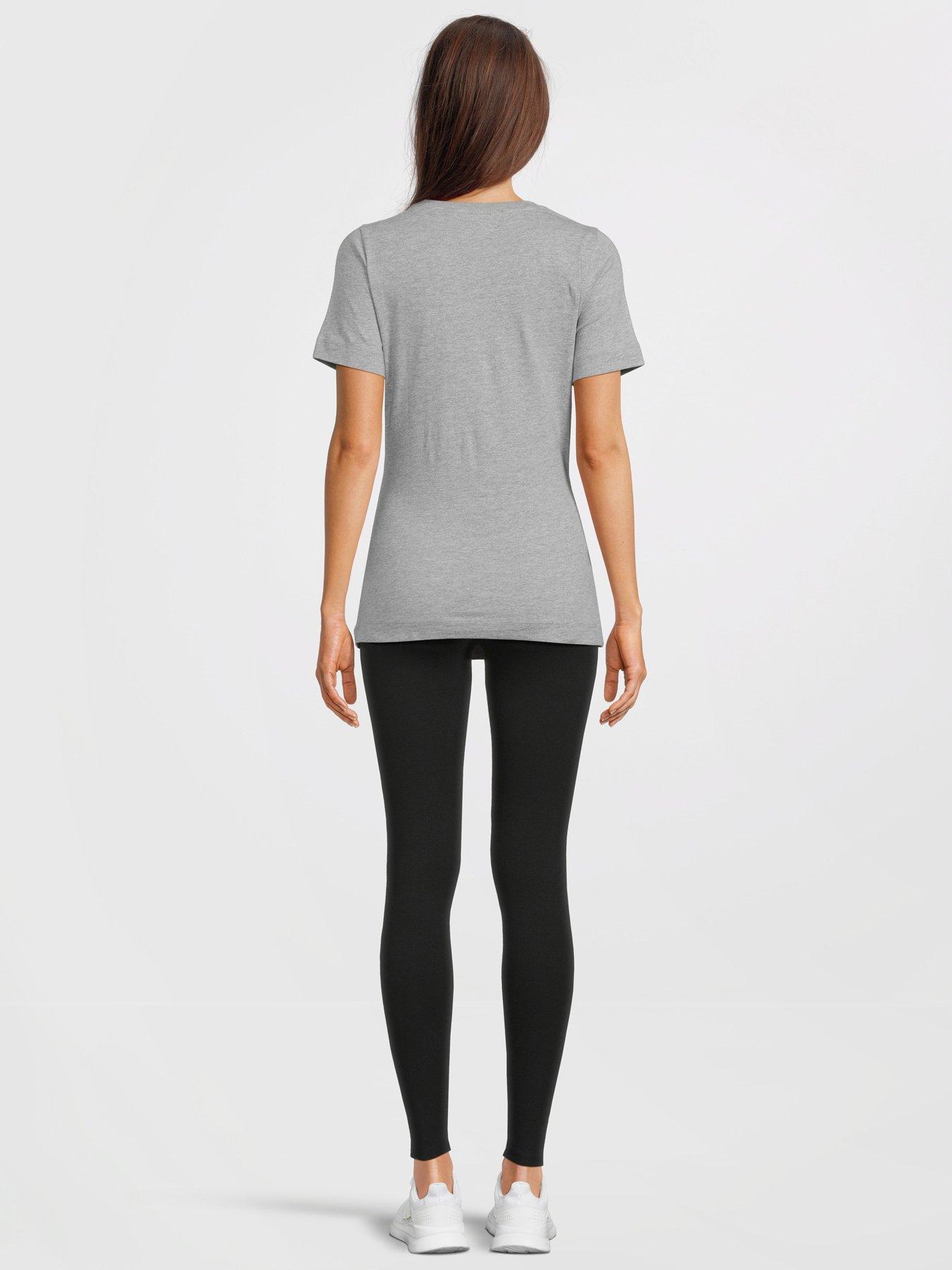 Image 3 of 6 of The Very Collection Womens Maternity 2 Pack Over-Bump Stretch Leggings - Black