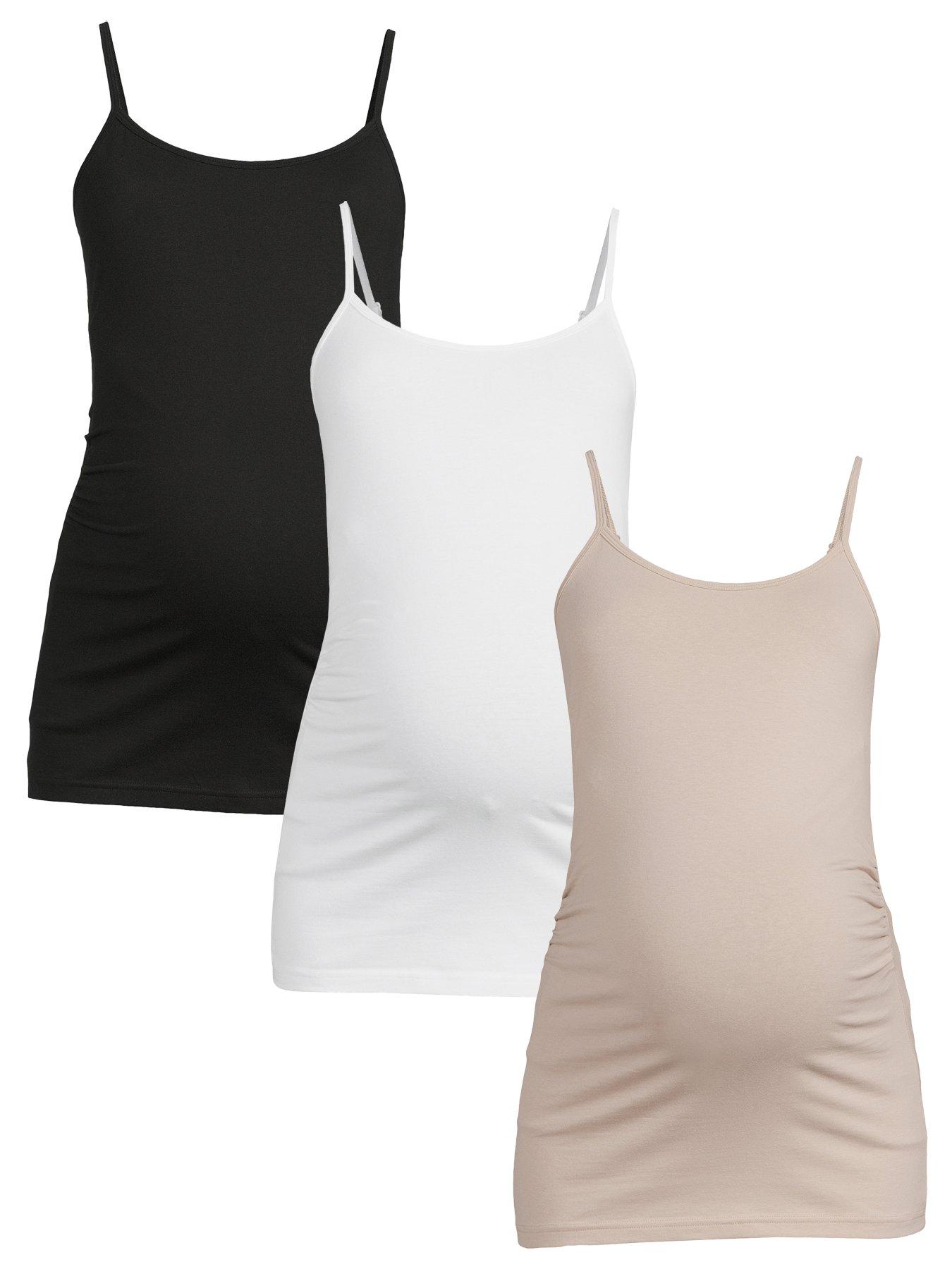 Under Control | Maternity Camisole 3 Pack white-White-White