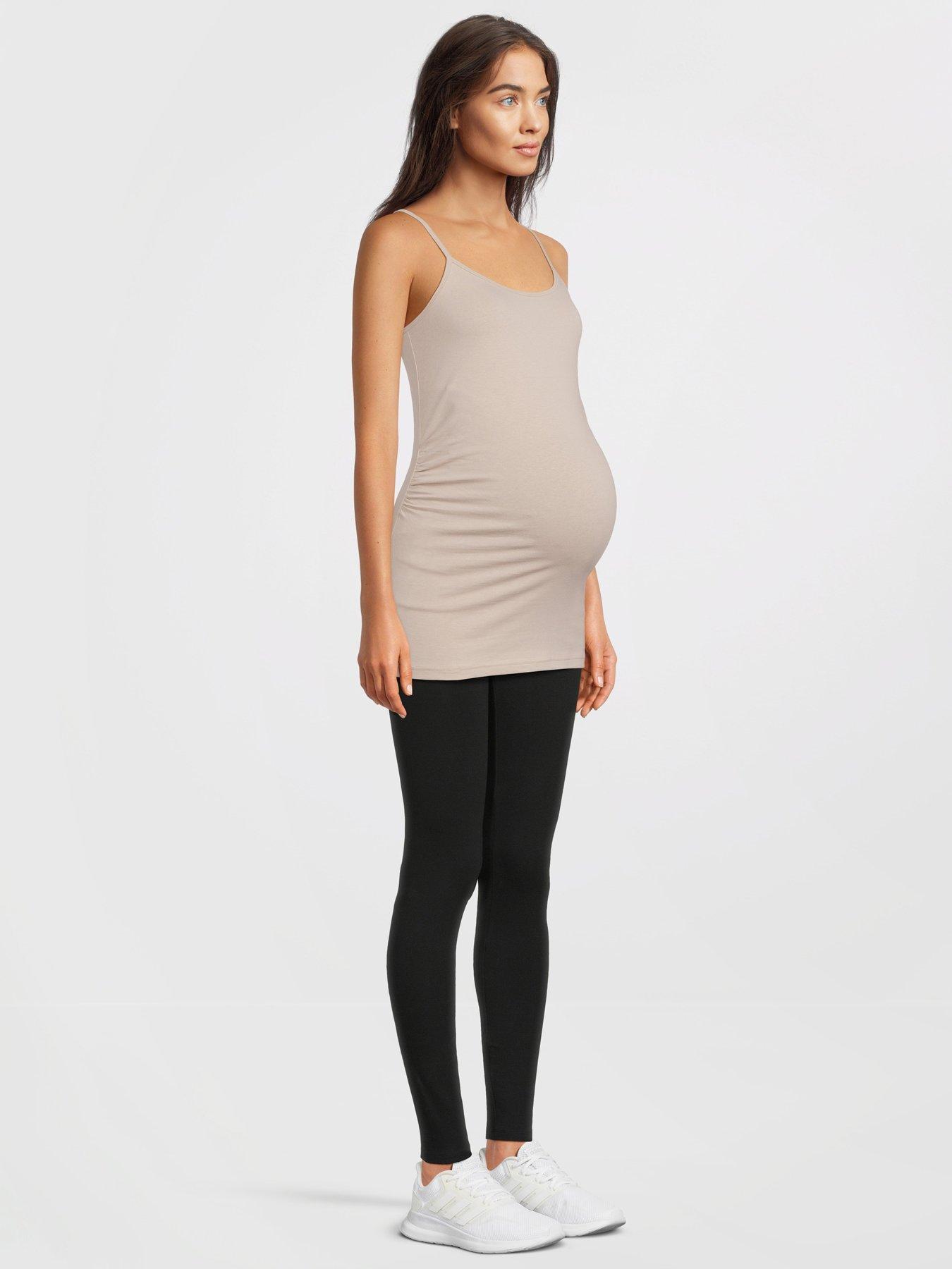 Image 4 of 6 of The Very Collection 3 Pack Maternity Cami Set - Multi