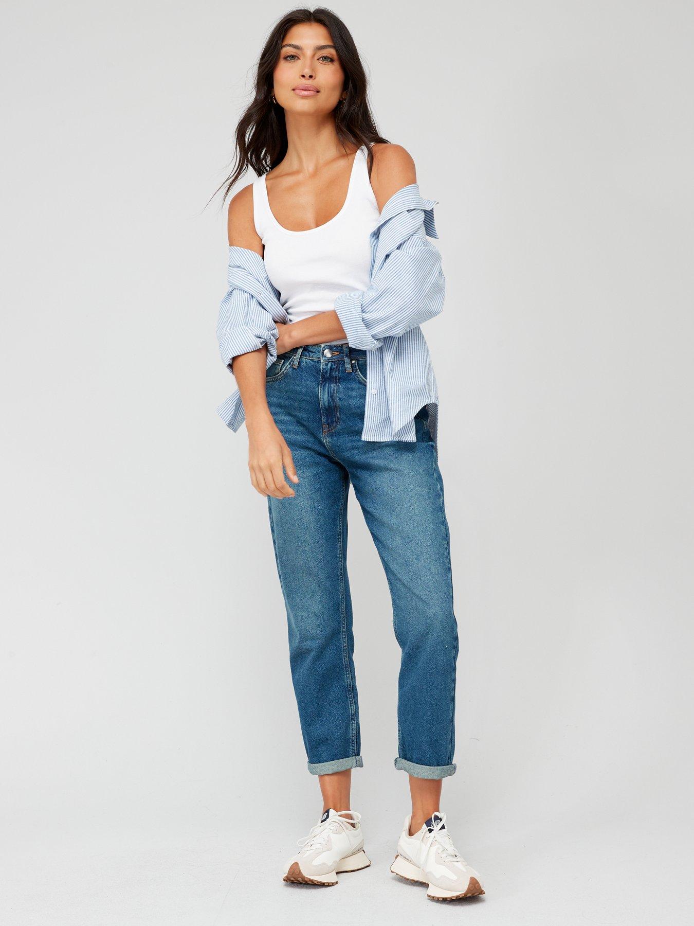  image of everyday-tall-essential-rib-vest-white