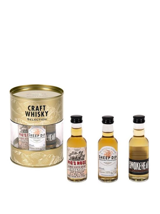 front image of craft-whisky-triple-3-x-5cl-tin