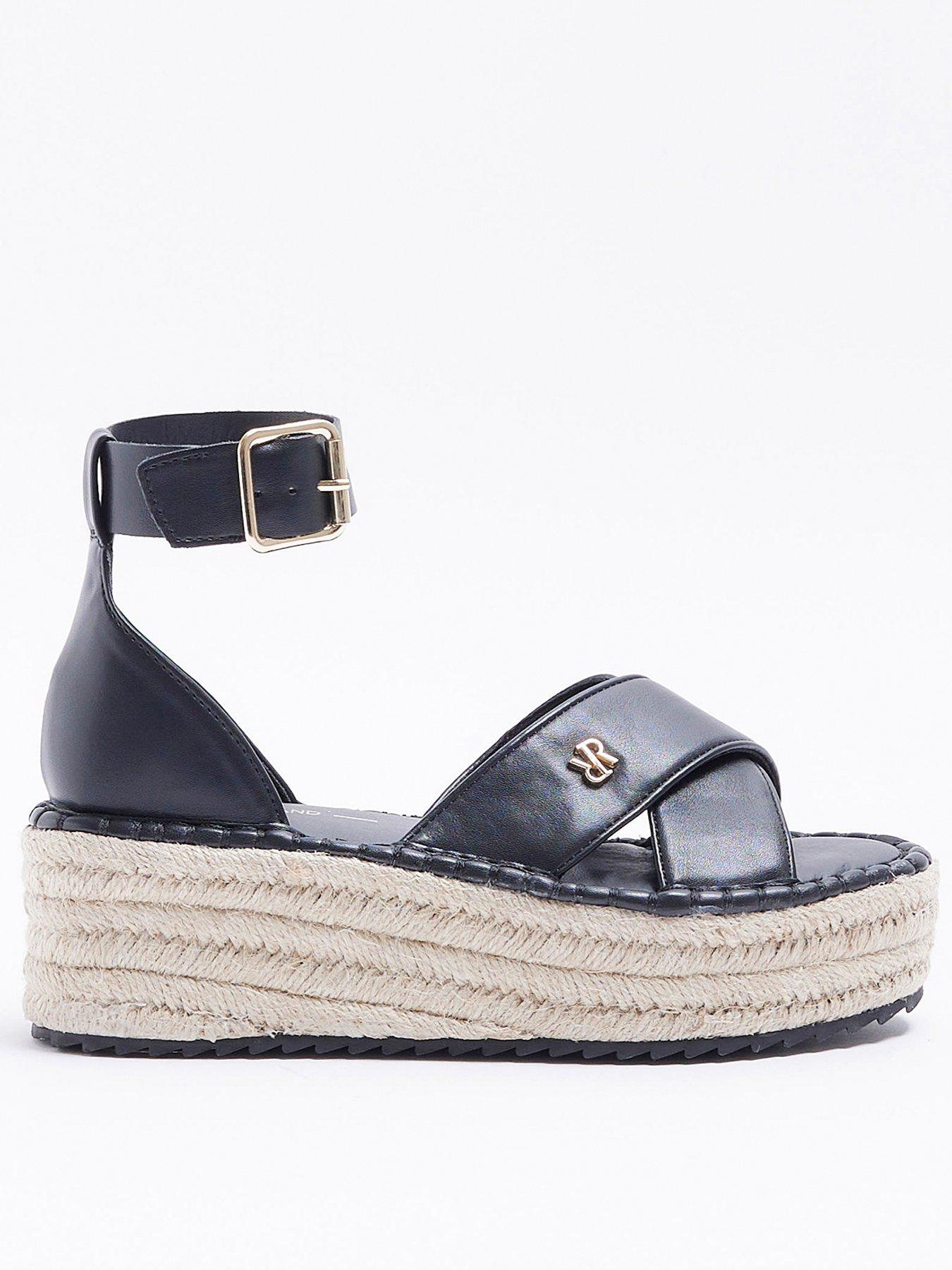 River island hot sale espadrille flatform