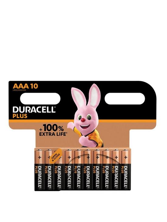front image of duracell-plus-power-aaa-10pk