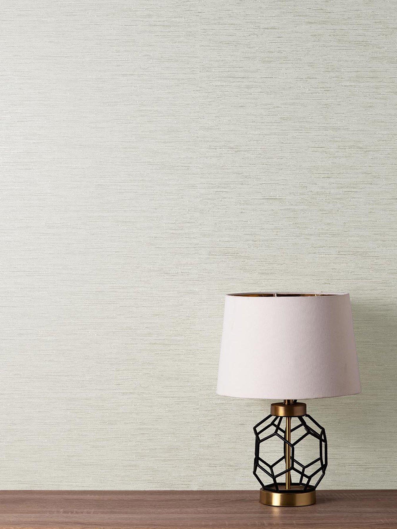  image of fine-decor-miya-grasscloth-wallpaper-in-natural