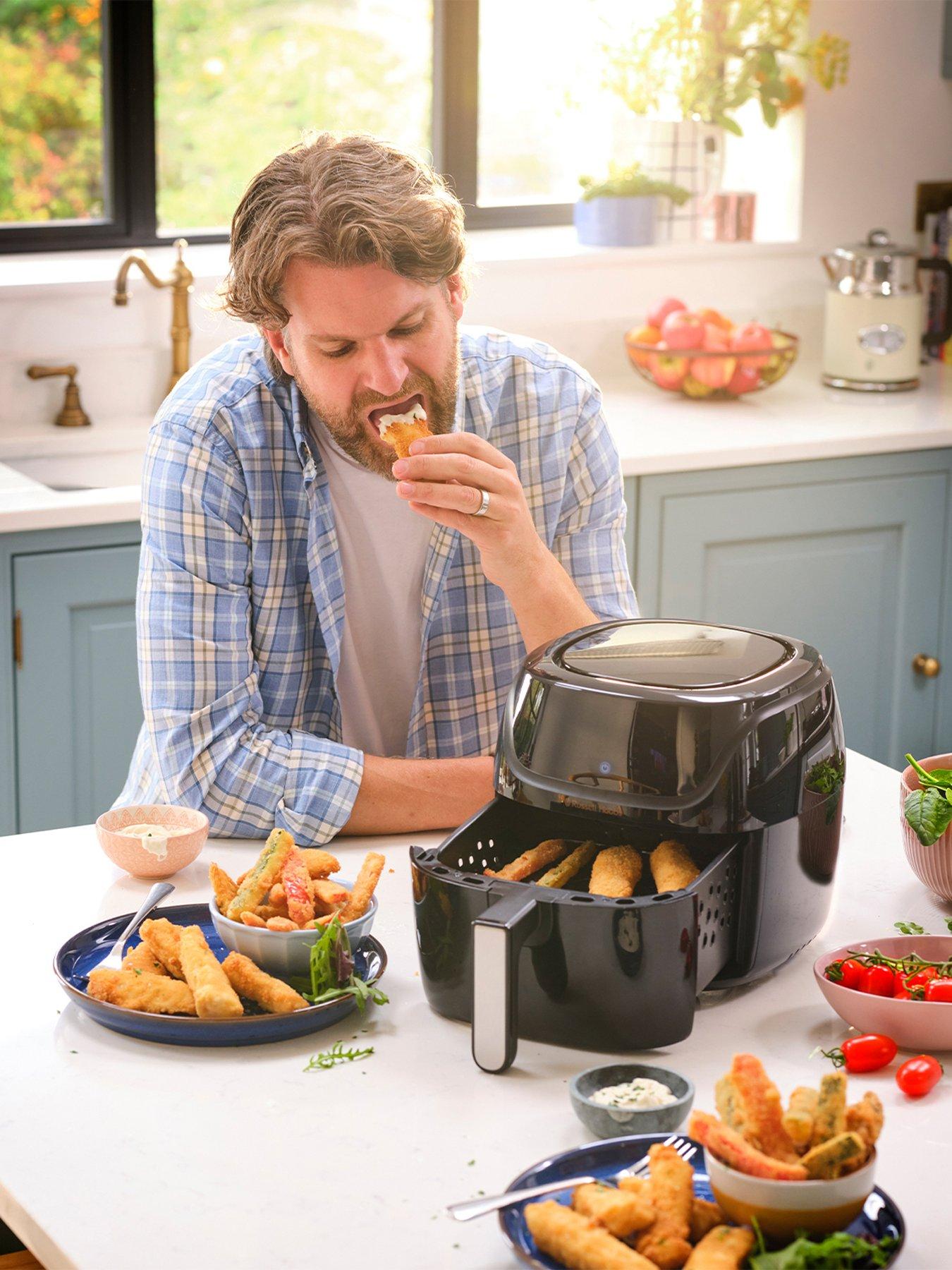  image of russell-hobbs-satisfry-mediumnbsp4-litrenbspair-fryer-27160