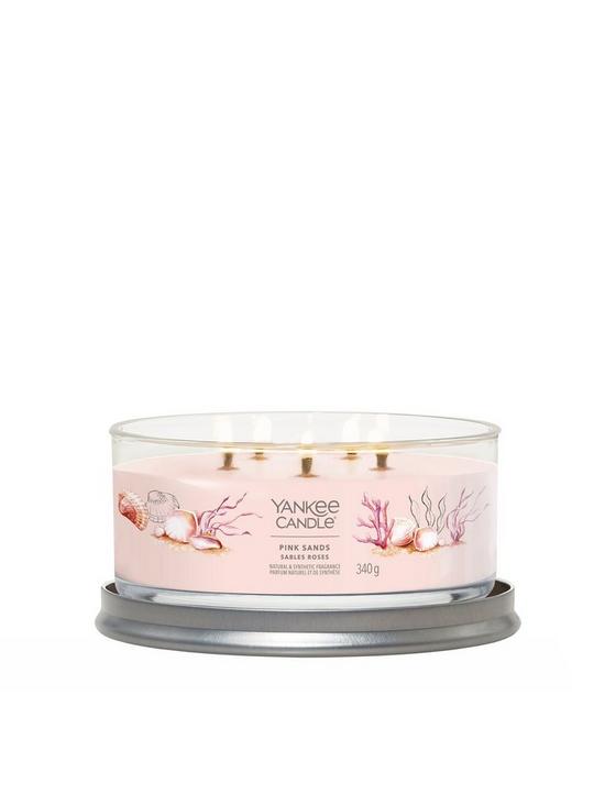 stillFront image of yankee-candle-signature-collection-multiwick-tumbler-candle-ndash-pink-sands