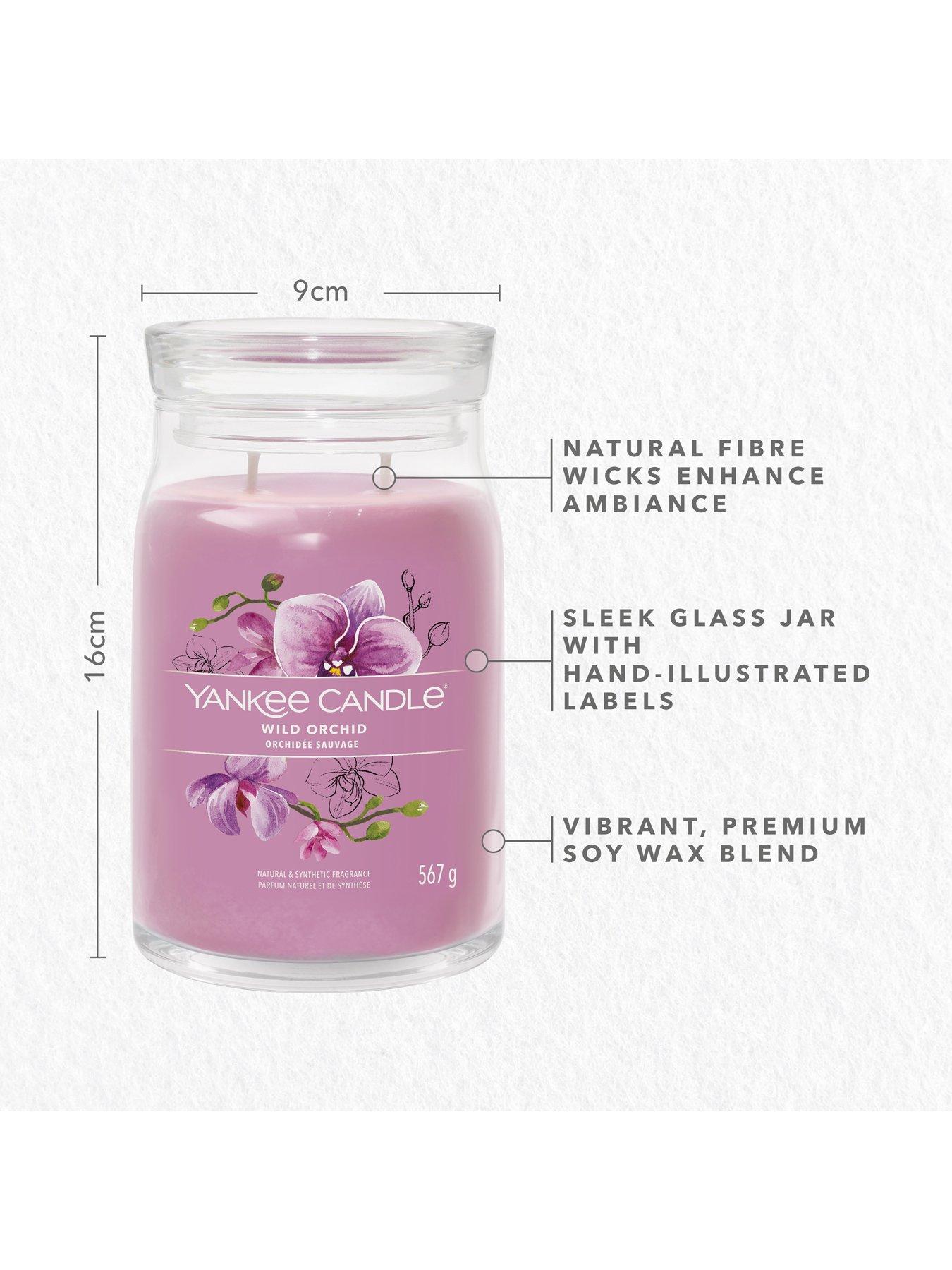 Image 2 of 4 of Yankee Candle Signature Collection Large Jar Candle &ndash; Wild Orchid