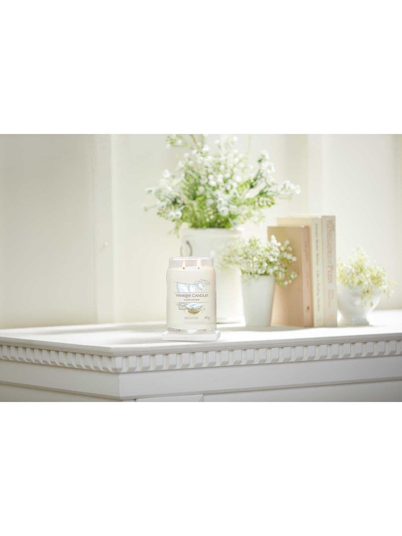 Yankee Candle Signature Collection Large Jar Candle Clean Cotton