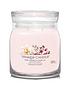  image of yankee-candle-signature-collection-medium-jar-candle-ndash-pink-cherry-amp-vanilla