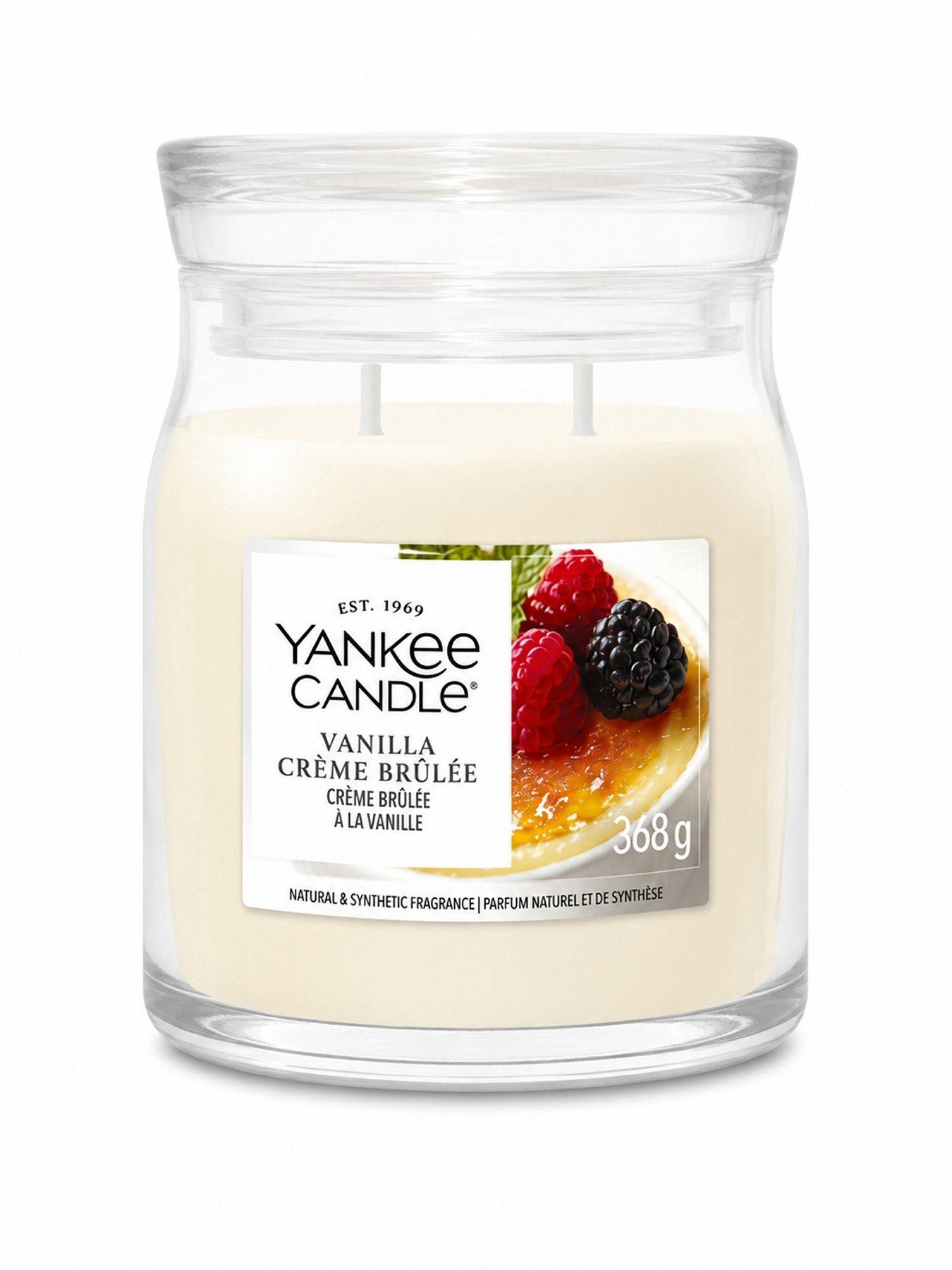 Yankee Candle Signature Collection Medium Jar Candle – Vanilla Crème Brulee