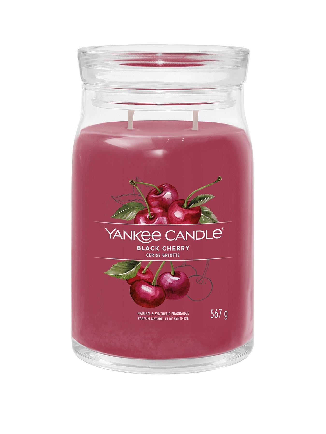 Image 1 of 5 of Yankee Candle Signature Collection Large Tumbler Candle &ndash; Black Cherry