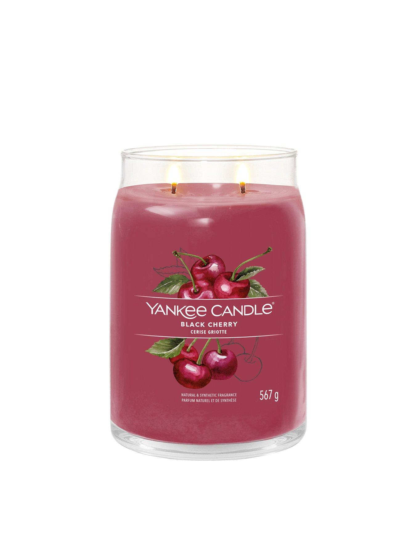 Yankee Candle Signature Collection Large Tumbler Candle Black Cherry