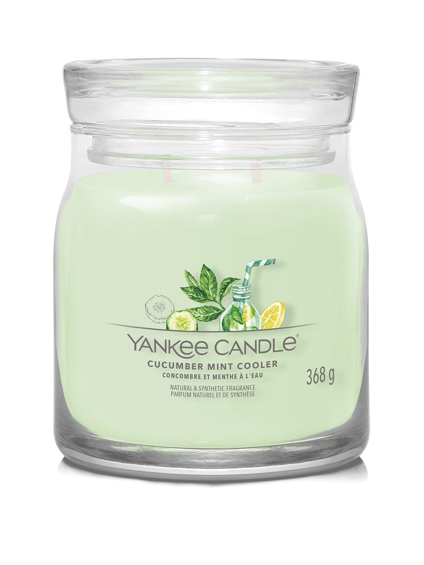 Yankee Candle Signature Collection Medium Jar Candle Cucumber Mint Cooler