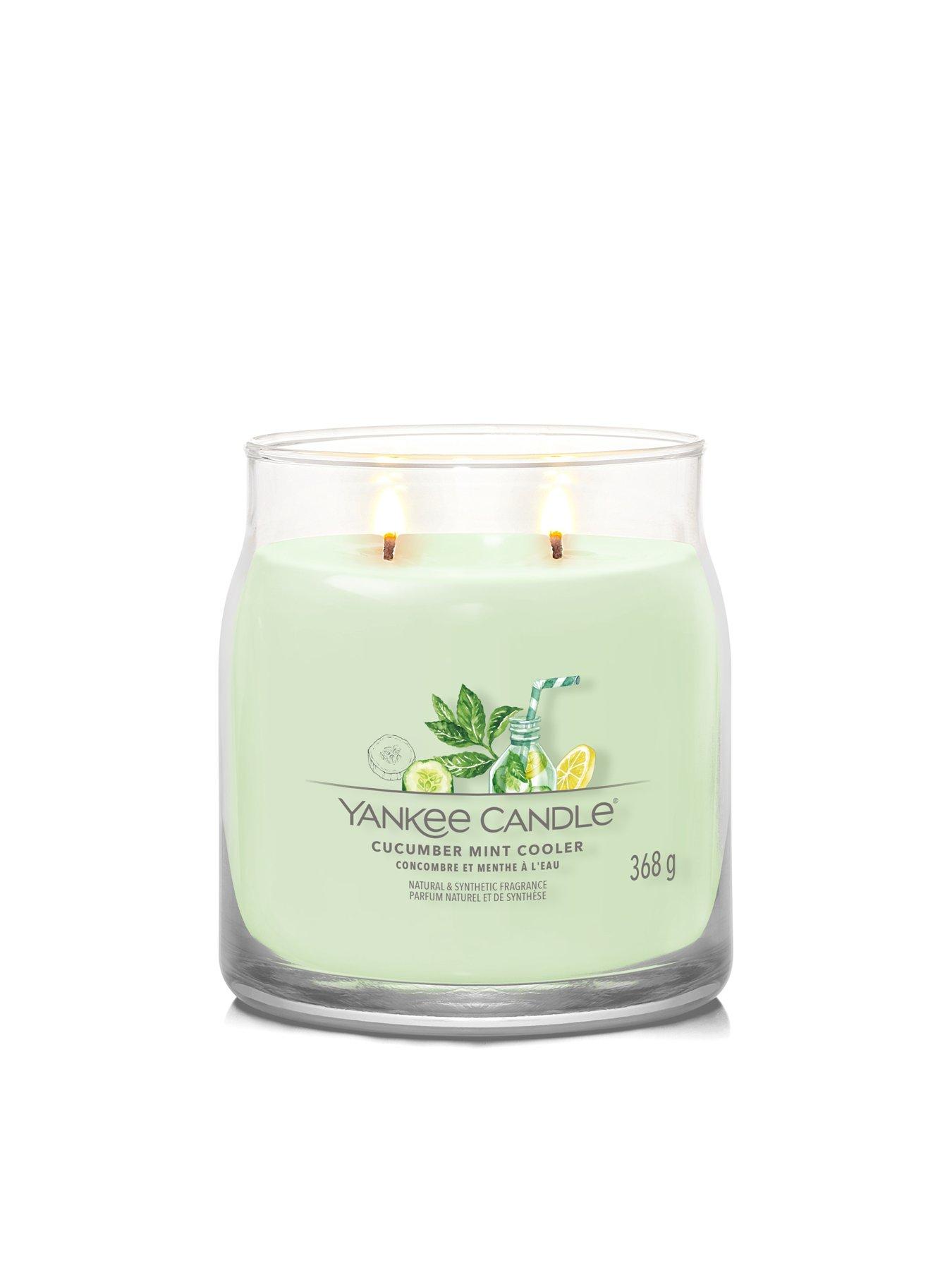 Yankee Candle Signature Collection Medium Jar Candle Cucumber Mint Cooler