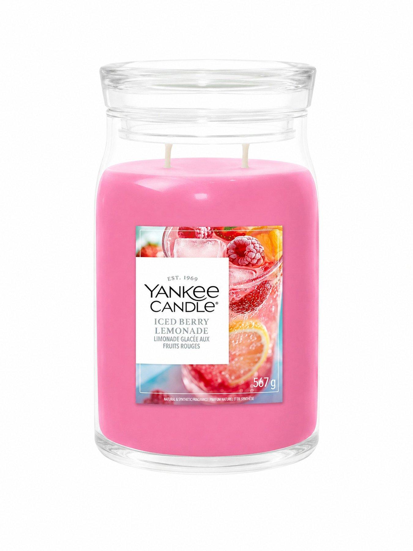 Yankee Candle Signature Collection Large Jar Candle – Iced Berry Lemonade