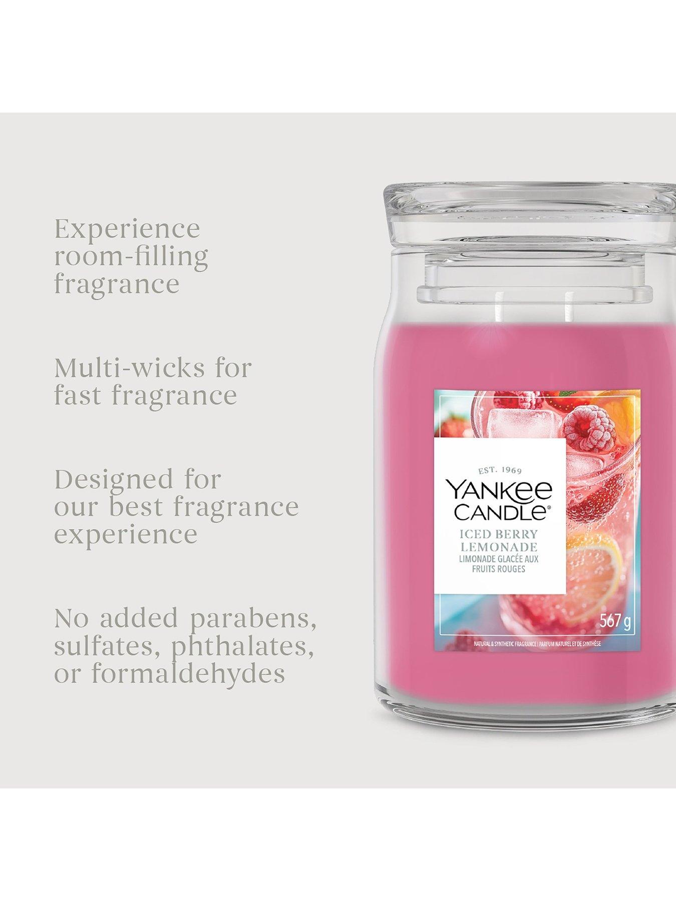 Image 3 of 3 of Yankee Candle Signature Collection Large Jar Candle &ndash; Iced Berry Lemonade