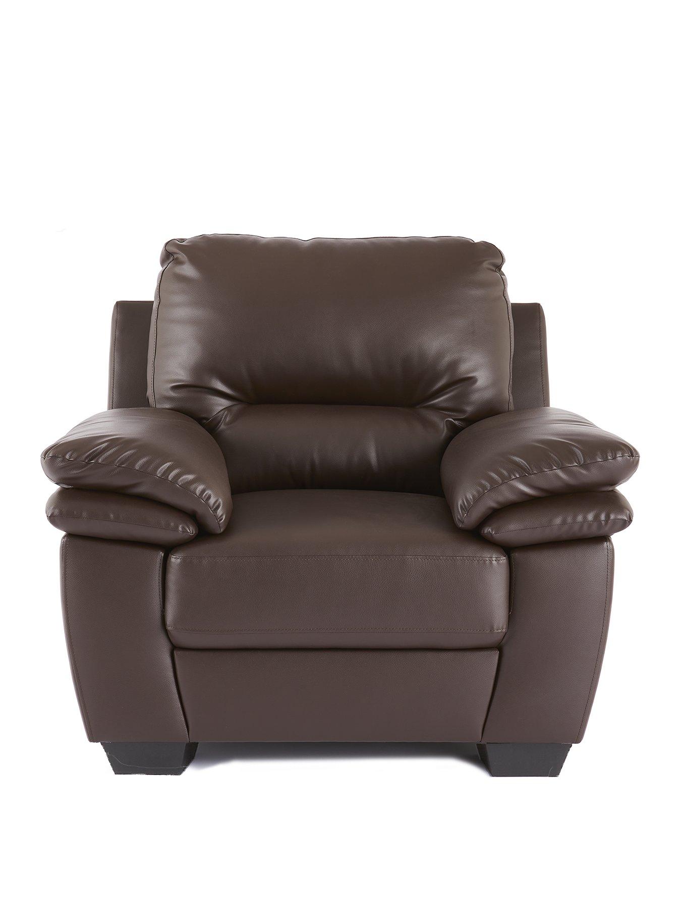 stillFront image of very-home-veronanbspfaux-leather-armchair