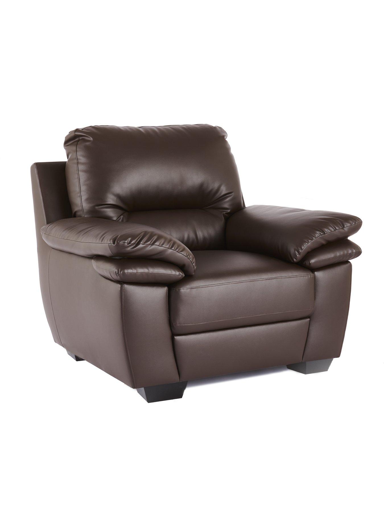  image of very-home-veronanbspfaux-leather-armchair