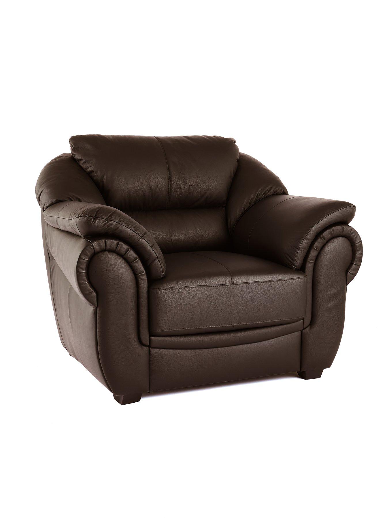 Image 3 of 5 of Naples Leather Armchair&nbsp;- FSC&reg; Certified