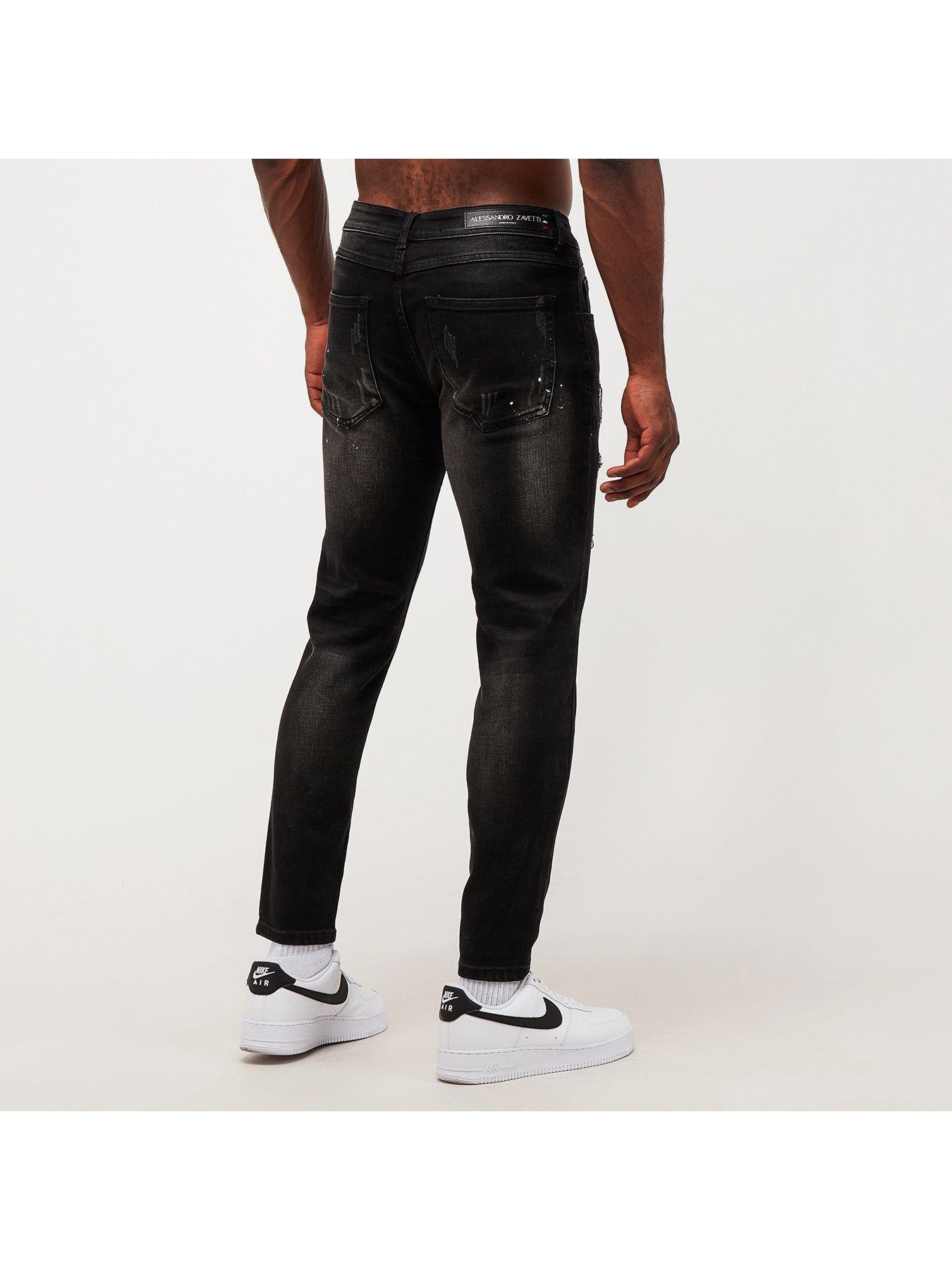 Alessandro Zavetti Apollo Slim Denim Jean | littlewoods.com