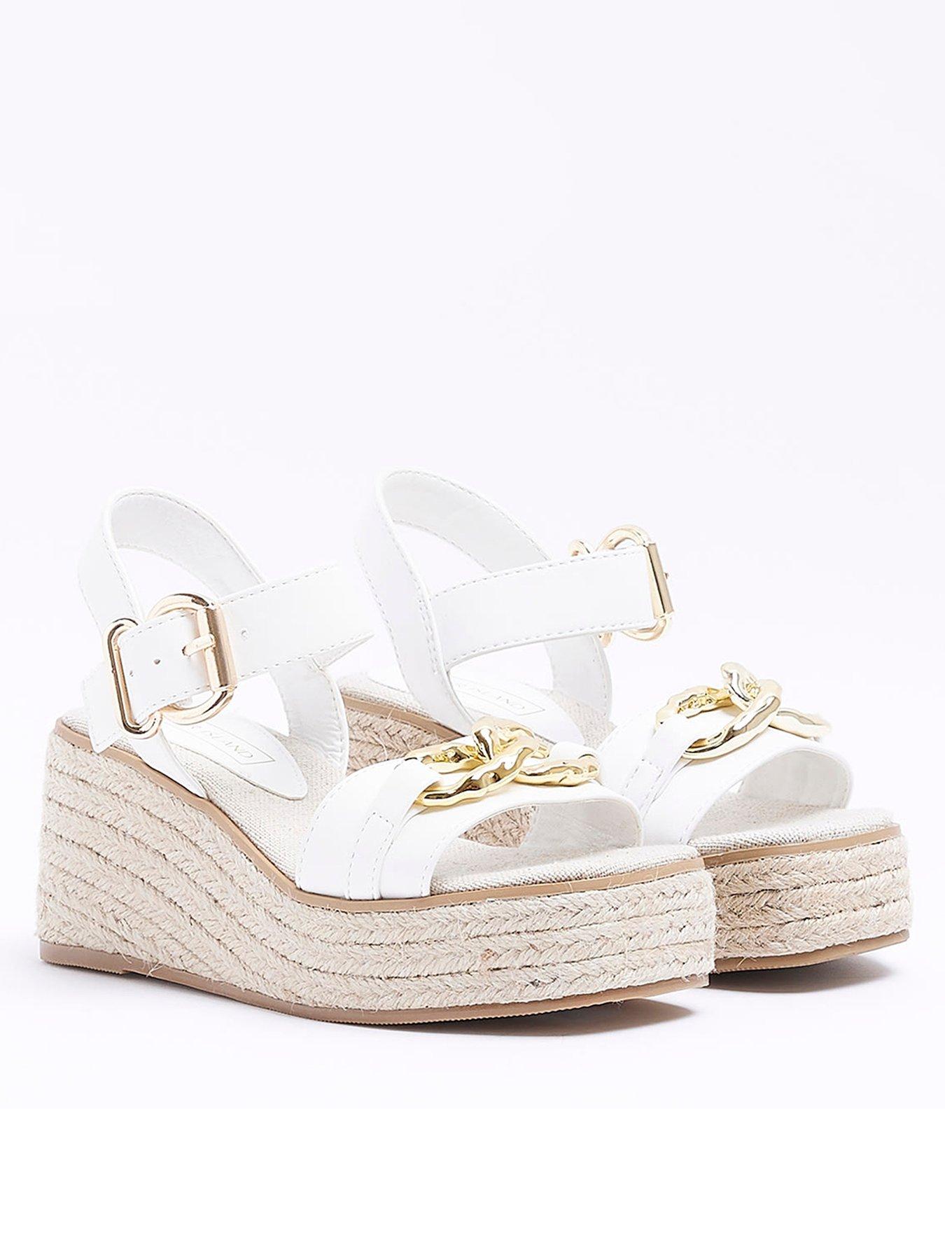 River island ladies hot sale wedge sandals