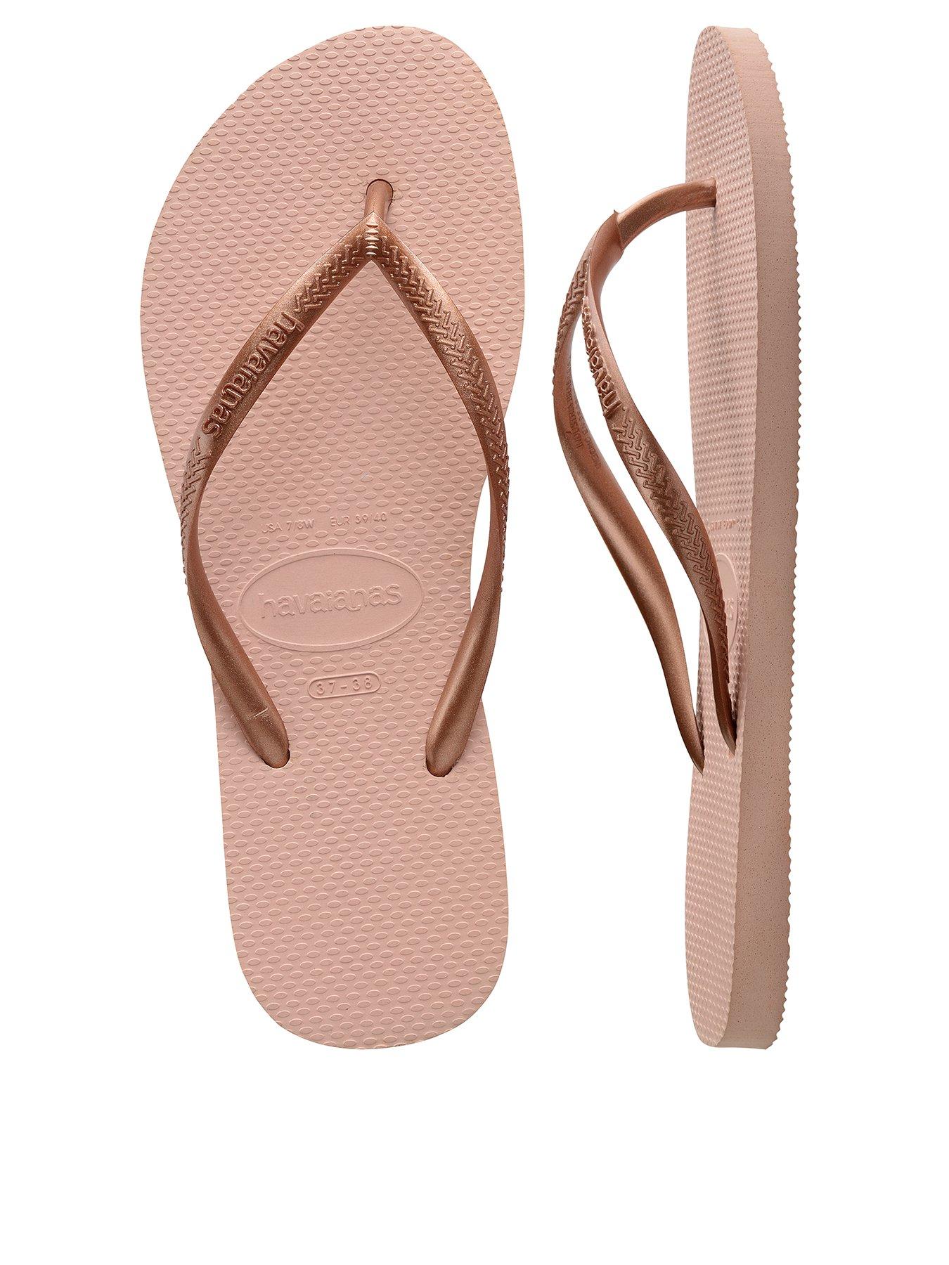  image of havaianas-slim-flip-flop-ballet-rose