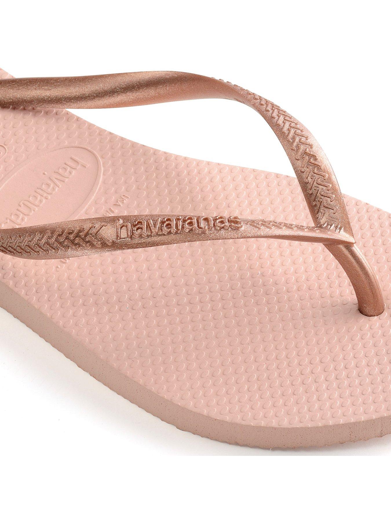  image of havaianas-slim-flip-flop-ballet-rose