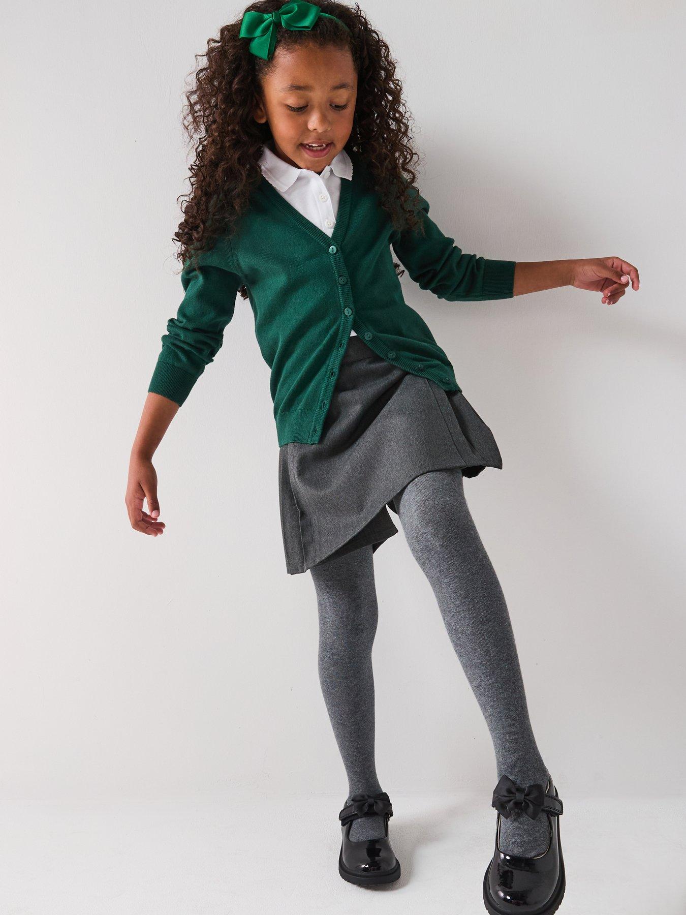 undefined Girls Woven Skort - Grey