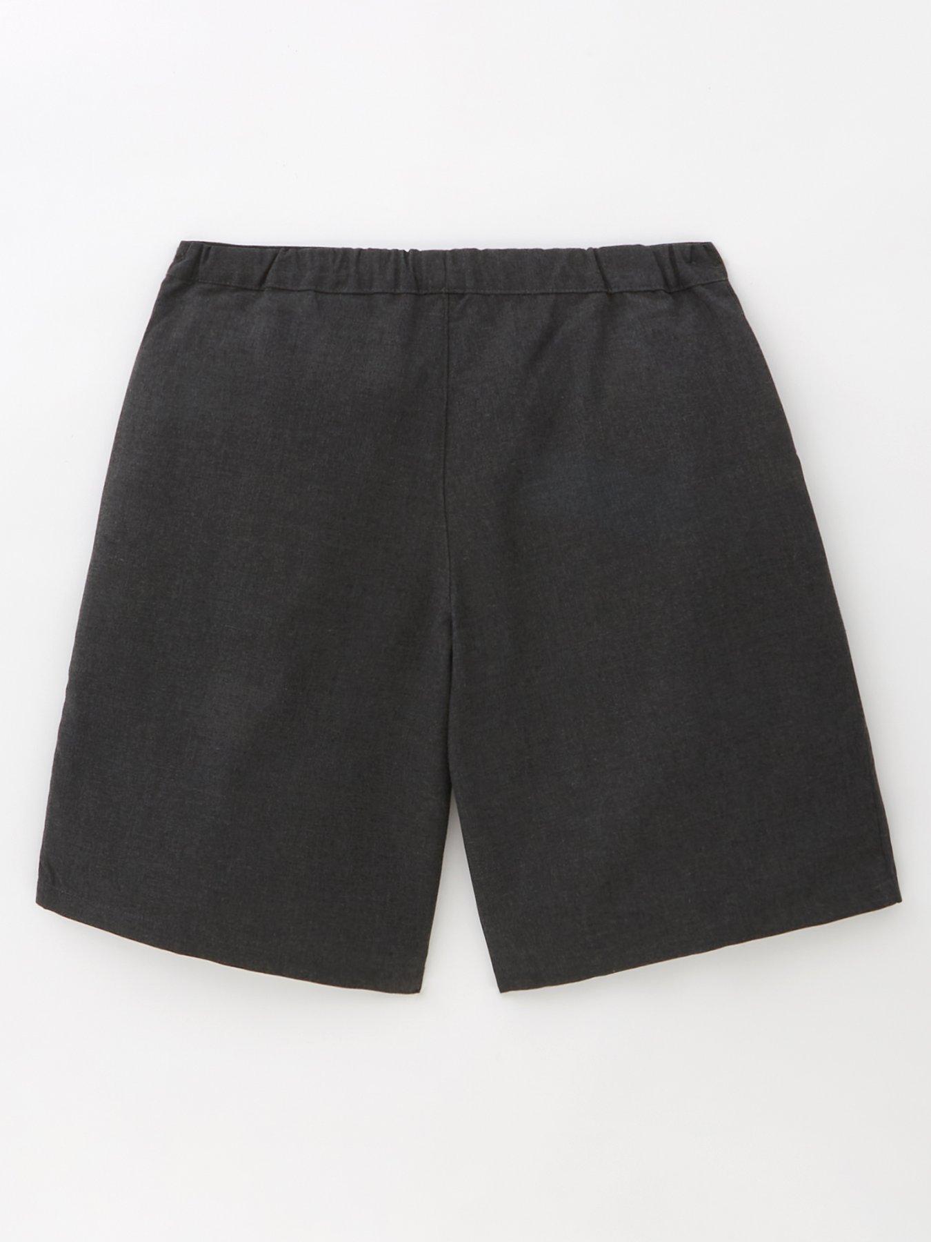 back image of v-by-very-girls-tailored-short-grey