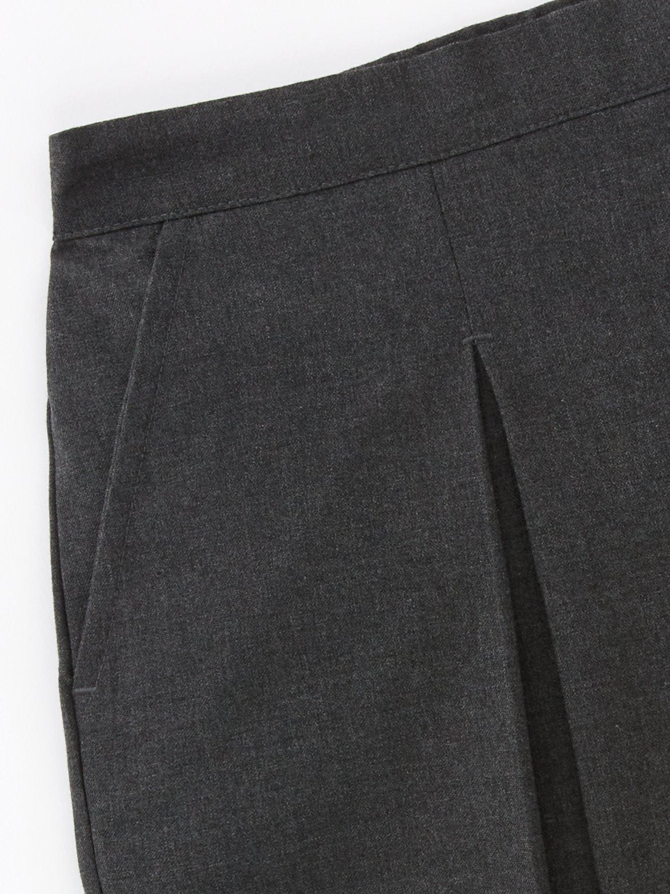 image of v-by-very-girls-tailored-short-grey