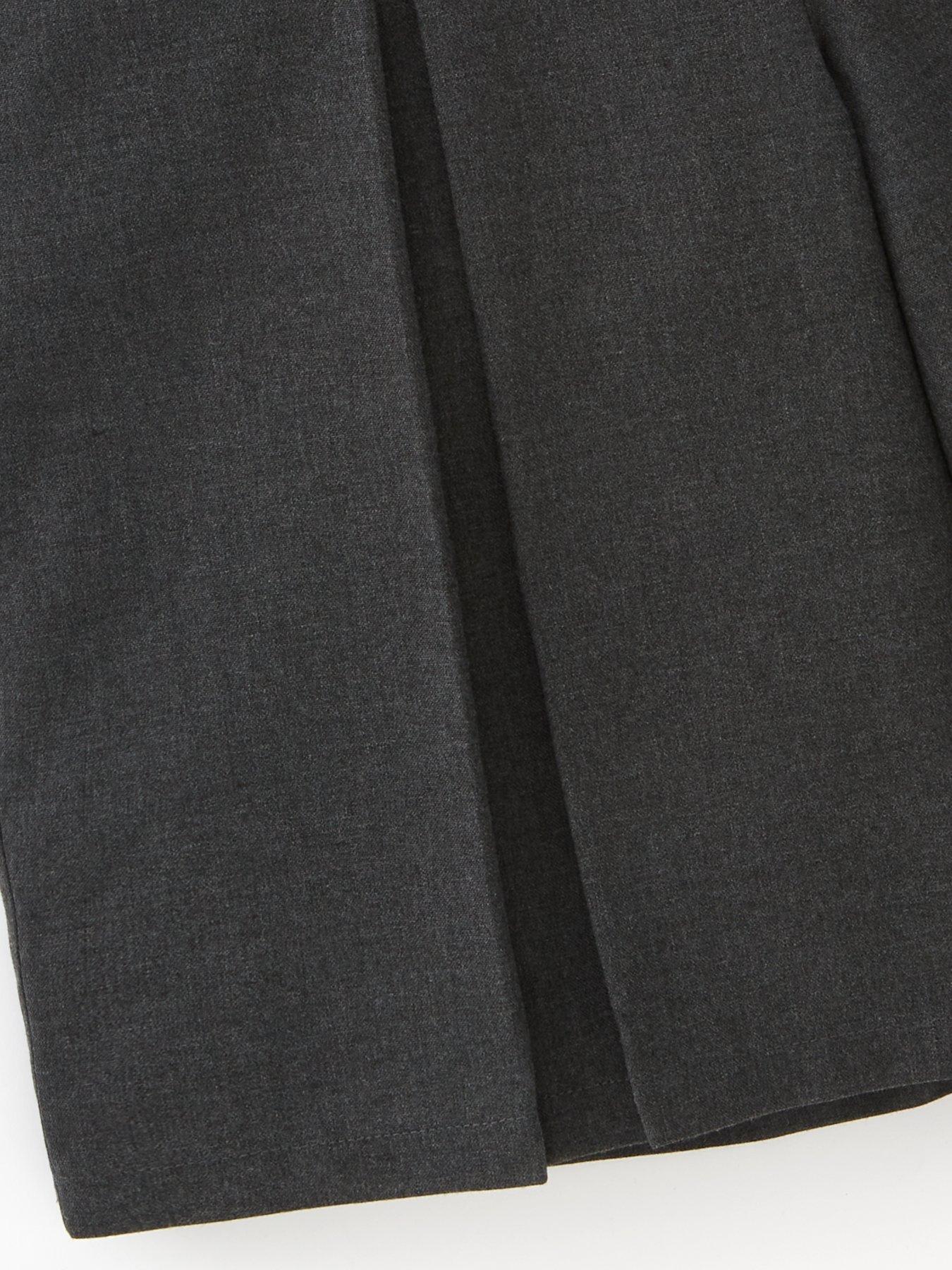  image of v-by-very-girls-tailored-short-grey