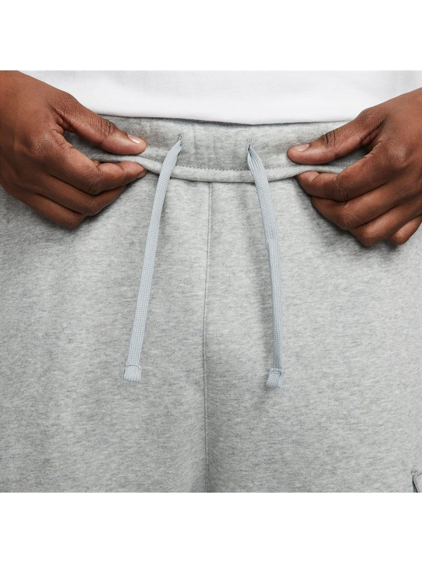  image of nike-nsw-repeat-swoosh-fleece-cargo-pant-dark-grey