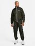  image of nike-nsw-lined-woven-tracksuit-greenwhite