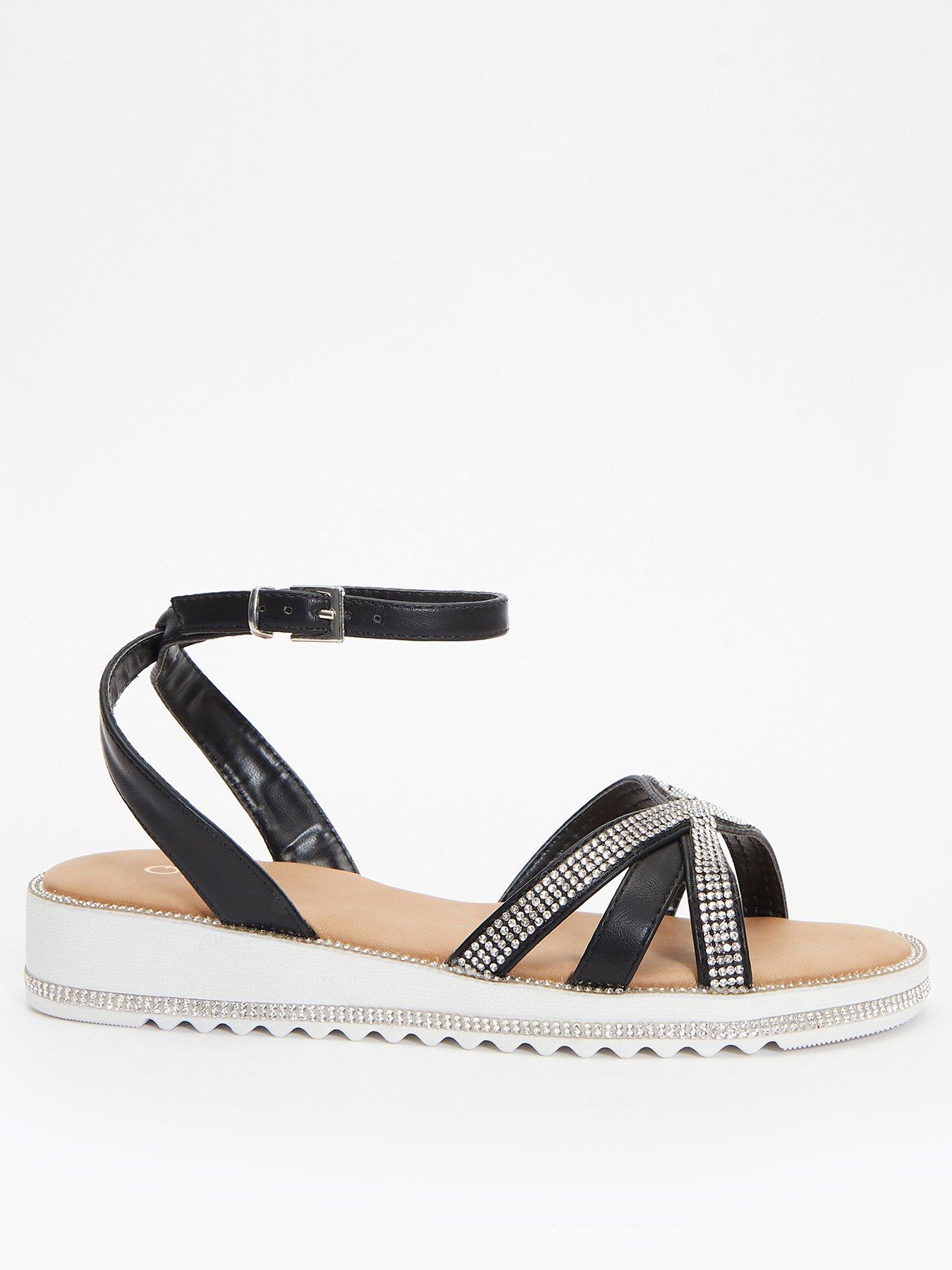 Quiz on sale flatform sandals