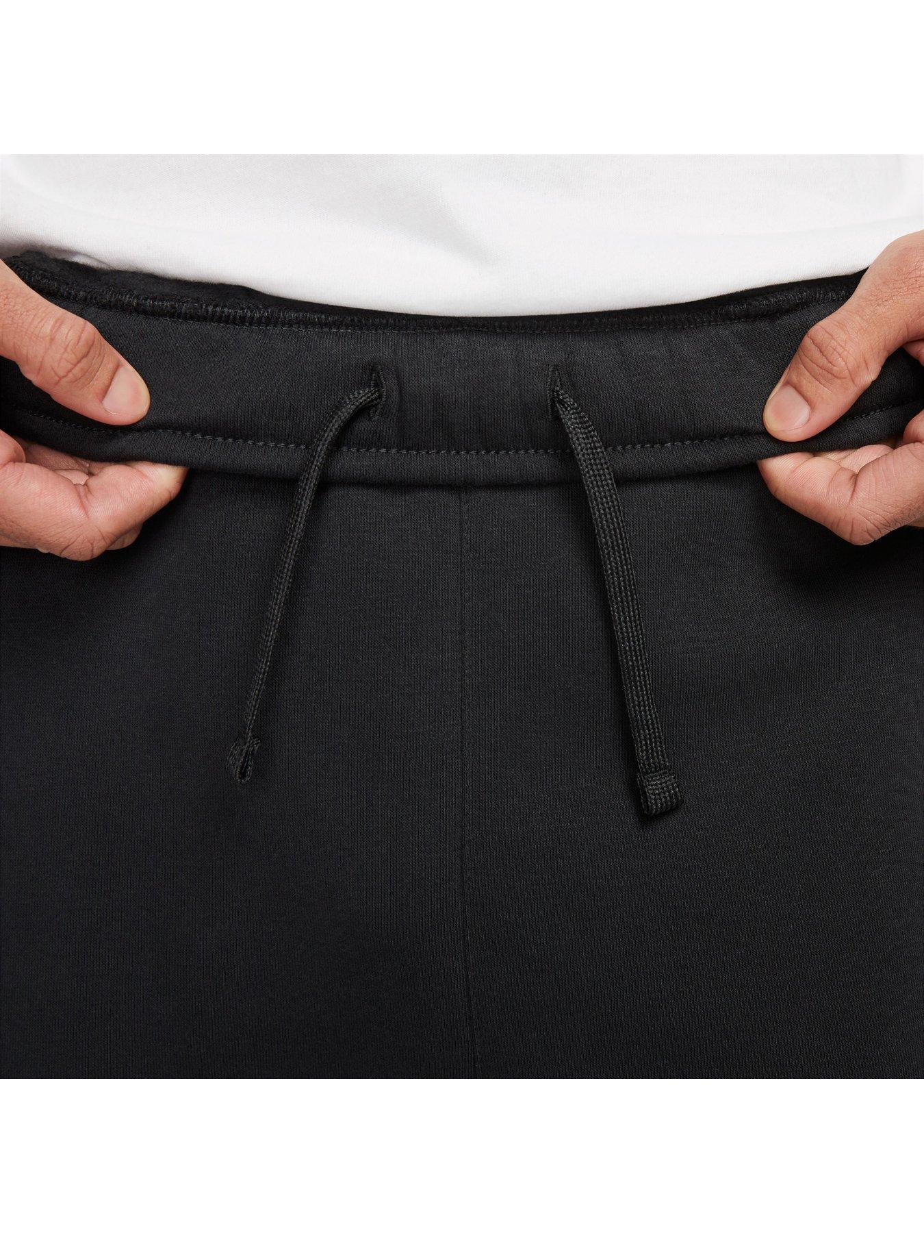  image of nike-nsw-repeat-swoosh-fleece-cargo-pant-black