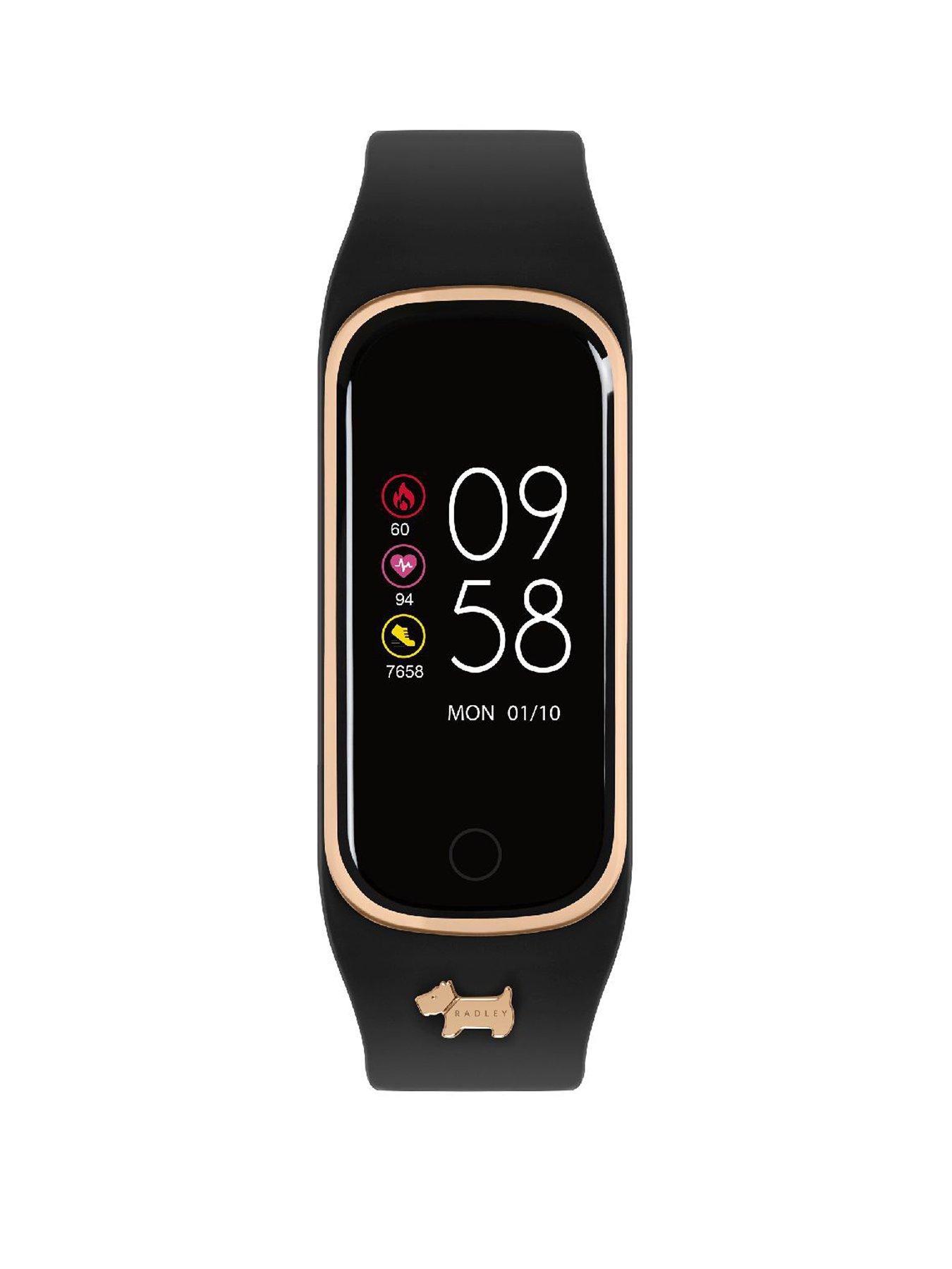 Radley Ladies Series Black Silicone Strap Watch Littlewoods