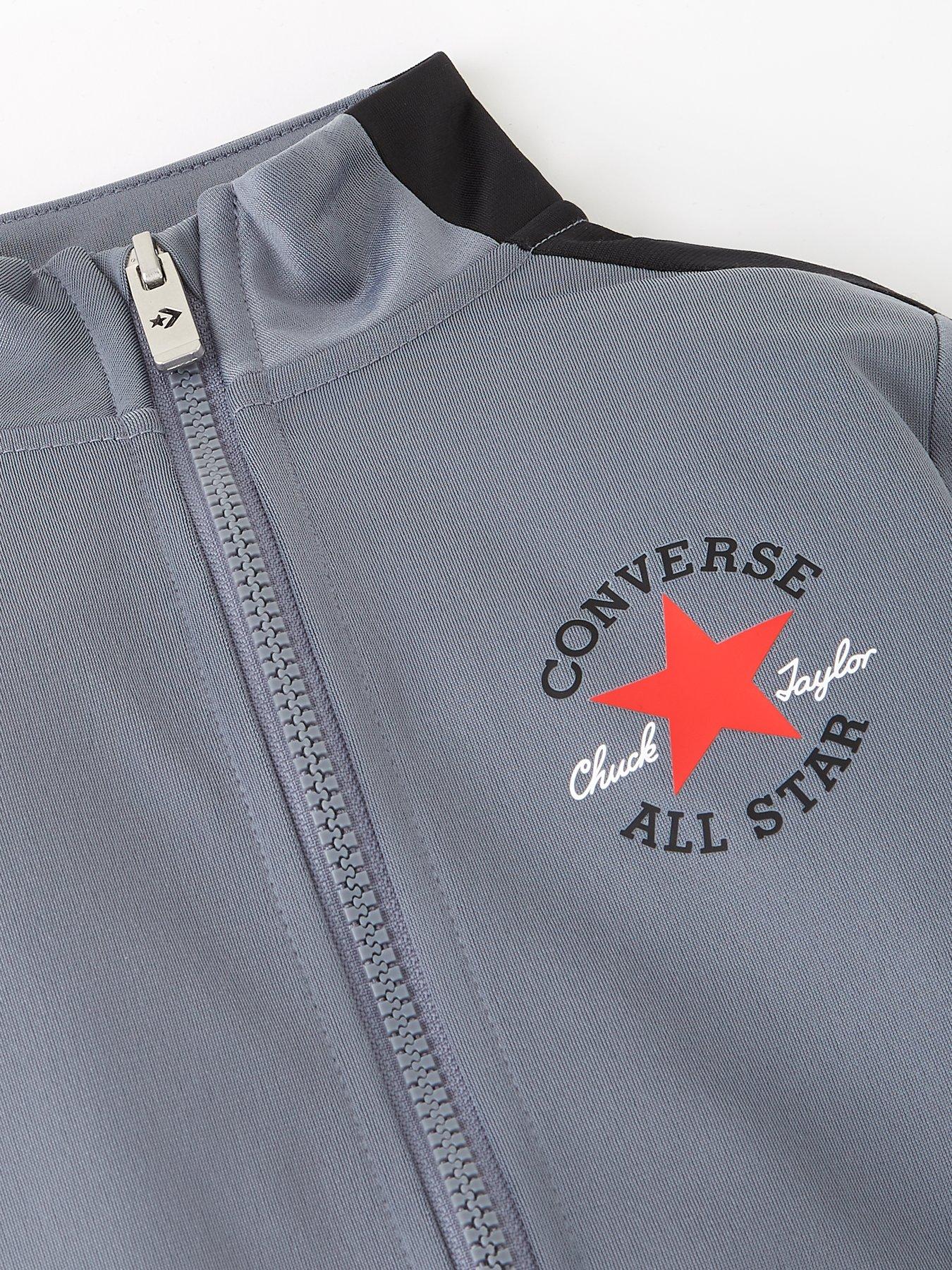 Converse discount grey tracksuit