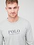  image of polo-ralph-lauren-chest-logo-long-sleeve-lounge-t-shirt-greynbsp