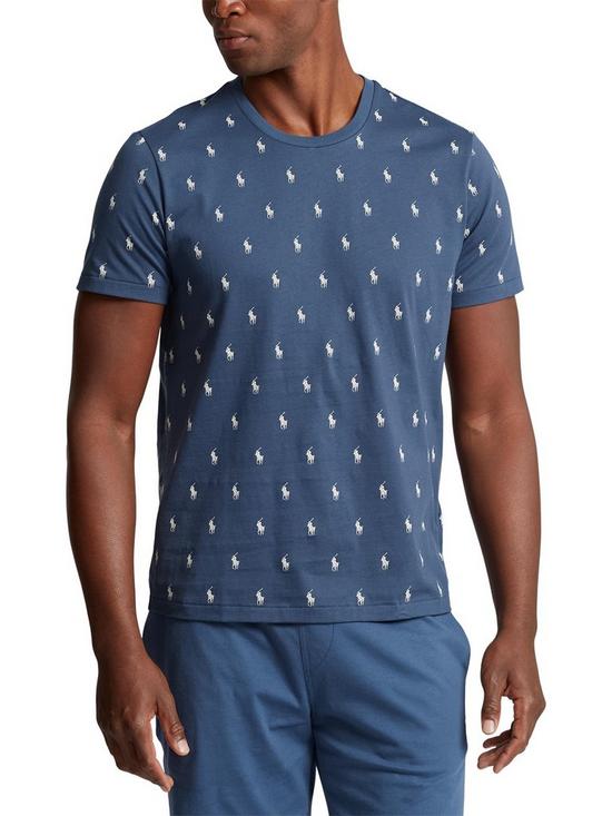 front image of polo-ralph-lauren-allover-print-lounge-t-shirt
